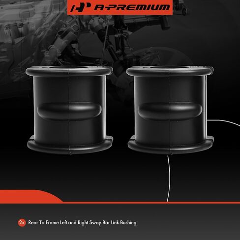 مجموعة جلبة A-Premium 2 × من الخلف إلى الإطار، متوافقة مع شيفروليه إكوينوكس 2005-2006 وبونتياك تورنت 2006 وساتورن فيو 2002-2010 in Saudi Arabia