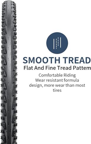 YUNSCM 2-PCS 700C Bike Tires 700X38C/40-622 and 700C Heavy Duty Bike Tubes Schrader Valve with 2 Rim Strips Compatible with 700 X 36-40C Bike Bicycle Tires and Tubes (P-173) in Saudi Arabia