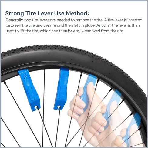 YUNSCM 2-PCS 700C Bike Tires 700X38C/40-622 and 700C Heavy Duty Bike Tubes Schrader Valve with 2 Rim Strips Compatible with 700 X 36-40C Bike Bicycle Tires and Tubes (P-173) in Saudi Arabia