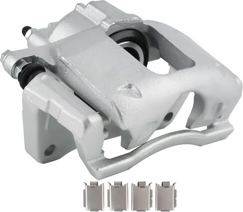 maxpeedingrods 18-B5045 مكابح أمامية مع أقواس لكرايسلر تاون آند كانتري، لدودج جراند كارافان 2008-2012/نيترو 2007-2010، لفولكس فاجن روتان 2009-2012 رام C/V in Saudi Arabia