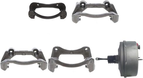 Front Rear Brake Caliper Bracket Power Brake Booster 5 Piece Replace 89040315 for Pontiac G6 2005 in Saudi Arabia