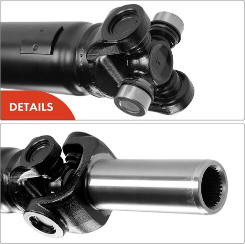 A-Premium Rear Complete Drive Shaft Prop Shaft Driveshaft Assembly Compatible with Chevrolet Blazer 1995-1996, S10 Blazer 1992-1994 & GMC Jimmy 1992-1996, 4WD, Replace # 26024565, 26034733 in Saudi Arabia
