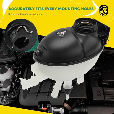 YHTAUTO محرك تبريد استرداد خزان توسيع الخزان مع غطاء مضغوط ومستشعر لمرسيدس بنز W204 W212 X218 C180 C200 C250 C300 C350 E250 E300 E350 E550 استبدال # 2045000049 in Saudi Arabia