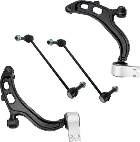 TRQ Front Suspension Kit Control Arm with Ball Joint Sway Bar Stabilizer Link Compatible with 2014-2020 Acura MDX in Kuwait