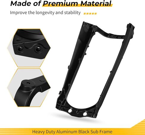 M MATI Heavy Duty Aluminum Black Sub Frame for Yamaha Raptor 700 YFM700 Raptor 700R YFM700R 2006-2024 1S3-21190-08-00 2LS-f1190-08-00 2lS-f1190-58-00 in Saudi Arabia