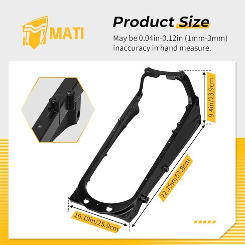 M MATI Heavy Duty Aluminum Black Sub Frame for Yamaha Raptor 700 YFM700 Raptor 700R YFM700R 2006-2024 1S3-21190-08-00 2LS-f1190-08-00 2lS-f1190-58-00 in Saudi Arabia