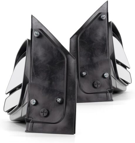 For Chevy Express 3500 2008-2021 Door Mirror Driver Side | Dual Glass | Manual Folding | Non-Heated | Textured Black | Replacement For 20838065 | GM1320395 in Saudi Arabia