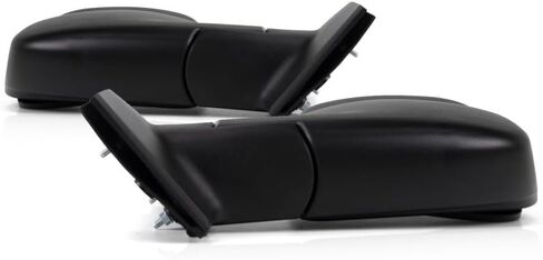 For Chevy Express 3500 2008-2021 Door Mirror Driver Side | Dual Glass | Manual Folding | Non-Heated | Textured Black | Replacement For 20838065 | GM1320395 in Saudi Arabia