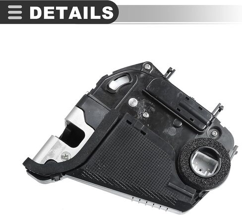 Motoforti Rear Right Passenger Side Power Door Lock Actuator Motor, Door Lock Actuator, for Toyota Prius 2006-2012, Plastic Metal, 69050-47041, Black in Saudi Arabia