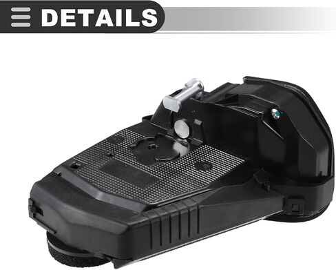 Motoforti Rear Right Passenger Side Power Door Lock Actuator Motor, Door Lock Actuator, for Toyota Prius 2006-2012, Plastic Metal, 69050-47041, Black in Saudi Arabia
