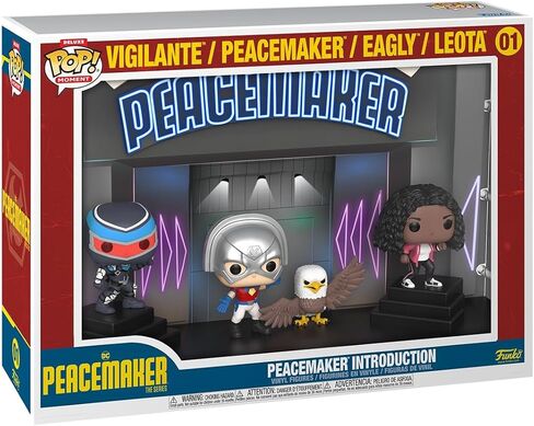 فانكو بوب! لحظات فاخرة: Vigilante/Pacemaker/Eagly/Leota - شخصية فينيل قابلة للتجميع - فكرة هدية - بضائع رسمية - ألعاب للأطفال والكبار - عشاق التلفزيون - لهواة الجمع والعرض in Saudi Arabia