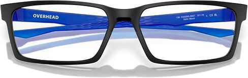 Oakley Men's OX8060 Overhead Rectangular Prescription Eyewear Frames, Matte Olive Ink/Demo Lens, 59 mm in Kuwait