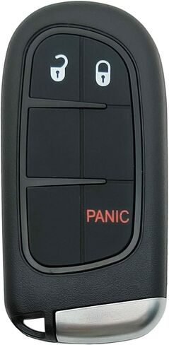 Replacement Key Fob Cover Case fit for 2013-2018 Dodge Ram 1500 2500 3500 Laramie Outdoorsman SLT SXT Pickup Truck Proximity Smart Keyless Entry Remote Key Fob Shell in Saudi Arabia