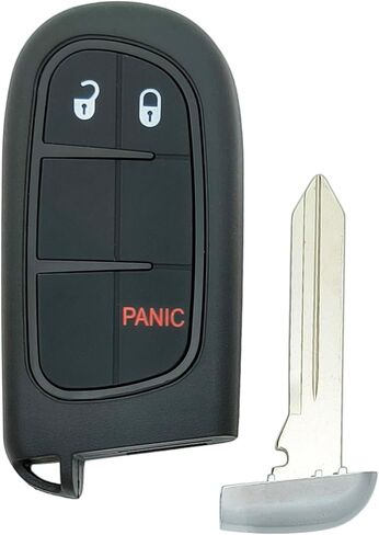 Replacement Key Fob Cover Case fit for 2013-2018 Dodge Ram 1500 2500 3500 Laramie Outdoorsman SLT SXT Pickup Truck Proximity Smart Keyless Entry Remote Key Fob Shell in Saudi Arabia