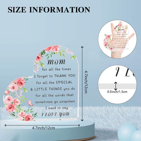 Aunt Gifts from Niece,Gift for Aunt,Aunt Christmas Gifts, Aunt Acrylic Decor,Aunt Birthday Gift,Mother Day Gift Auntie,Best Aunt Gifts,Mother's Day Easter Valentines Day Gifts for Aunt,Thank You Gift in Saudi Arabia