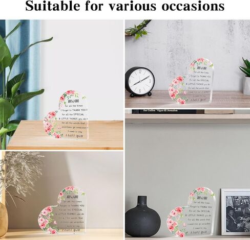 Aunt Gifts from Niece,Gift for Aunt,Aunt Christmas Gifts, Aunt Acrylic Decor,Aunt Birthday Gift,Mother Day Gift Auntie,Best Aunt Gifts,Mother's Day Easter Valentines Day Gifts for Aunt,Thank You Gift in Saudi Arabia