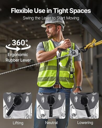 رافعة كهربائية VEVOR 14 قدمًا، سلكية 440 رطلاً in Kuwait
