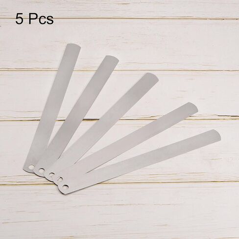 HARFINGTON 10 قطعة Mn الصلب المحسس قياس 0.6 مللي متر سمك 150 مللي متر طول متري حشو سمك غيج الفجوة أداة قياس شفرة واحدة in Kuwait