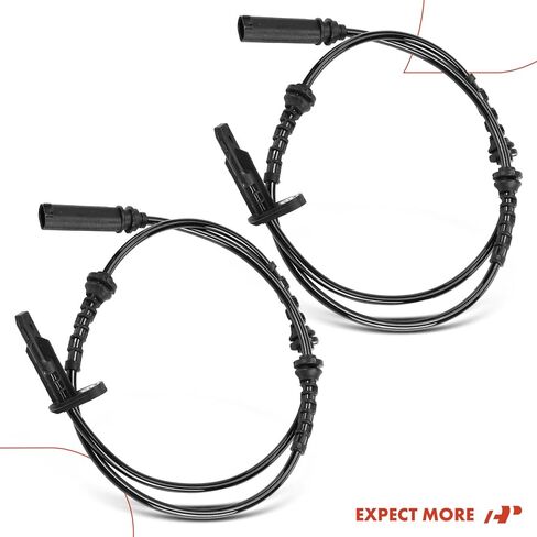 مستشعر سرعة عجلة ABS خلفي يسار/يمين ممتاز متوافق مع BMW X3 & X4 2018 2019 2020 2021 2022 - السائق الخلفي أو جانب الراكب، استبدال # 34526871065 in Saudi Arabia