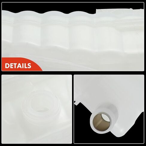 A-Premium Heavy Duty Pressurized Engine Coolant Overflow Recovery Reservoir Tank [with Cap & Sensor] Compatible with Kenworth T680, T880, 2017 2018 2019 2020 2021, Front, Replaces# DR10400, DR104004 in Saudi Arabia
