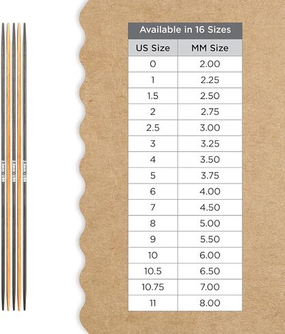 Knitter’s Pride Day & Nite Double-Pointed Needles 6" (15cm) – US Size 7 (4.5mm) in Saudi Arabia