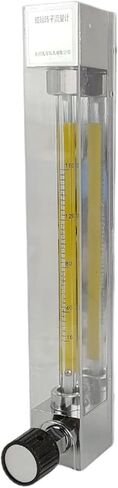 LZB-10 Glass Tube Flow Meter 500-5000 L/h Vertical Variable Area Rotameter for Water Air Gas Liquid with Valve(0.25-2.5Nm3-h) in Saudi Arabia