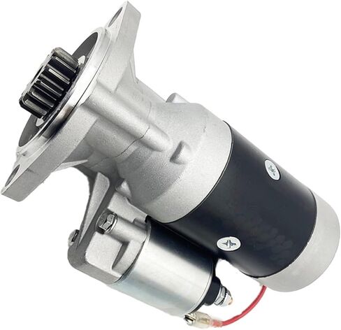 12V Starter Motor 2.5KW 15Teeth 129136-77011 Compatible With Yanmar 3TN82E 4TN78 4TN82 4TNV88 Engine Compatible With Komatsu PC35 PC40 PC50 Excavator in Saudi Arabia