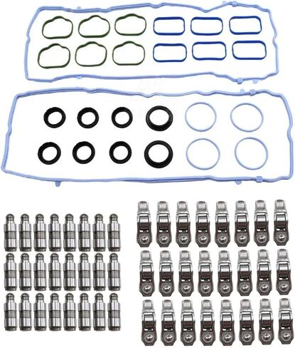 Rocker Arm Lifters Kit with Valve Cover Gasket for Dodge Challenger Charger Journey, for Chrysler 200 300, for Cherokee Wrangler 3.6L 2011-2016 Replace OE 5184296AH 5184332AA 5184596AE in Kuwait