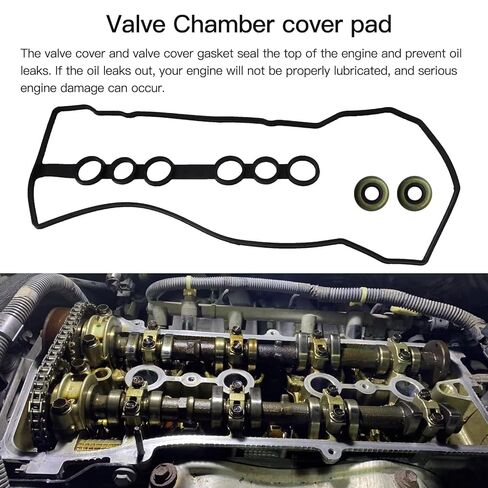 Valve Cover Gasket Set with Grommets Compatible for Toyota Matrix XR Wagon 4-Door 2003-2008 in Saudi Arabia