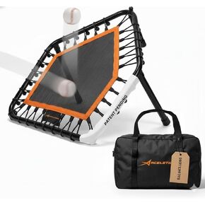 Volleyball Rebounder Net, Soccer Rebounder, Lacrosse Rebounder, Baseball Rebounder Net | Improve Pitching and Fielding Training, Spiking, Passing and Shooting Skills 4 x 4.5 Feet in Kuwait