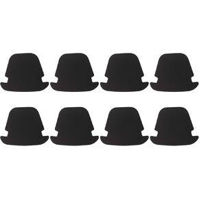 8PCS Cup Holder Insert Flaps Front Console Large Cup Holder Retainer Tab Set Kit Rubber Compatible with Chevy Silverado 2000-2006 in Saudi Arabia