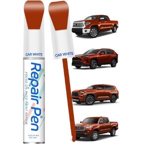 طلاء Touch Up متوافق مع طلاء Toyota Exact Match 2 في 1 لإصلاح الرقائق والنكات (Matador Red Mica(3R1)) in Kuwait
