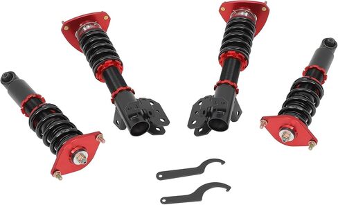 مجموعة تعليق Coilovers مناسبة لتويوتا لـ 86 2017-2020، لسوبارو لـ BRZ 2013-2020، لـ Scion لـ FR-S 2013-2016 كويلوفيرز الدعامات، طقم خفض الارتفاع قابل للتعديل، أحمر in Kuwait