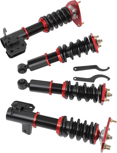 مجموعة تعليق Coilovers مناسبة لتويوتا لـ 86 2017-2020، لسوبارو لـ BRZ 2013-2020، لـ Scion لـ FR-S 2013-2016 كويلوفيرز الدعامات، طقم خفض الارتفاع قابل للتعديل، أحمر in Kuwait