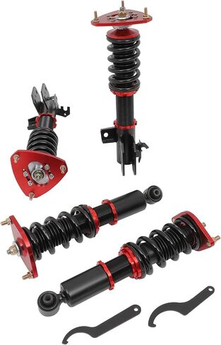 مجموعة تعليق Coilovers مناسبة لتويوتا لـ 86 2017-2020، لسوبارو لـ BRZ 2013-2020، لـ Scion لـ FR-S 2013-2016 كويلوفيرز الدعامات، طقم خفض الارتفاع قابل للتعديل، أحمر in Kuwait