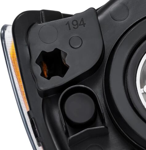 MOSTPLUS Headlight Assembly Compatible for 2011-2013 Jeep Grand Cherokee / 2011-2017 Compass Front Lamp Black Housing Clear Lens Amber Corner (set of 2) in Saudi Arabia