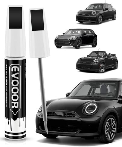 طلاء تشيلي ريد (851) لسيارات Bmw Mini مطابقة تامة 2 في 1 طلاء لإصلاح الرقائق والشقوق مع قطعتين من أدوات التطبيق الدقيقة للاستعمال مرة واحدة in Kuwait