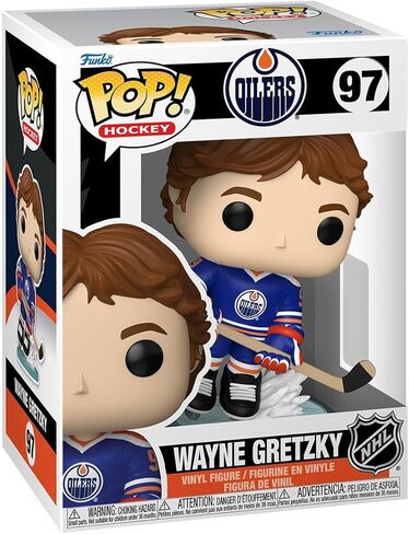 فانكو بوب! NHL: Legends - Wayne Gretzky - Rookie - شخصية فينيل قابلة للتجميع - فكرة هدية - بضائع رسمية - ألعاب للأطفال والكبار - عشاق الرياضة - شخصية نموذجية لهواة الجمع والعرض in Saudi Arabia