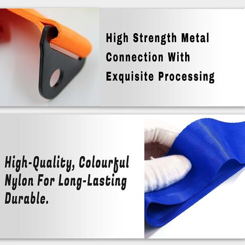 Personalize Tow Strap, Custom Car Decorative Trailer Tow Strap, Car Modification Sports Trailer Belt, Rope Hook in Saudi Arabia