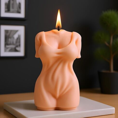 Body Candle Mold Woman Body Candle Silicone Mold Portrait Resin Casting Molds for Candle Making Home Decorate Molds Aromatherapy Gypsum Candles Resin Clay Craft in Saudi Arabia
