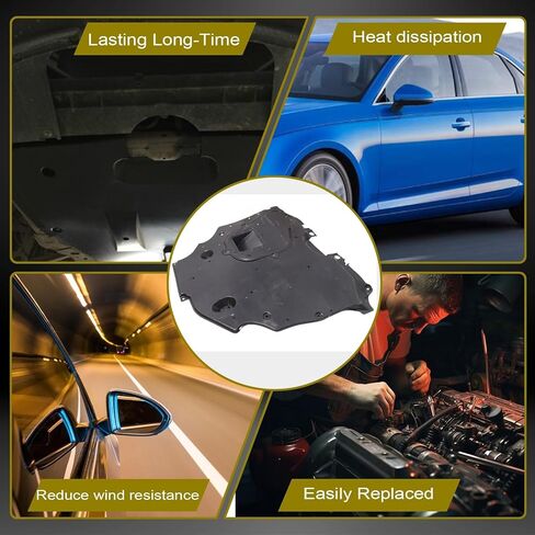 SecosAutoparts Center Undercar Shield Front متوافق مع Toyota Rav4 2019-2024 استبدال # 51100-42010، 5110042010 مركز المحرك تحت الغطاء سبلاش شيلد أمامي in Saudi Arabia