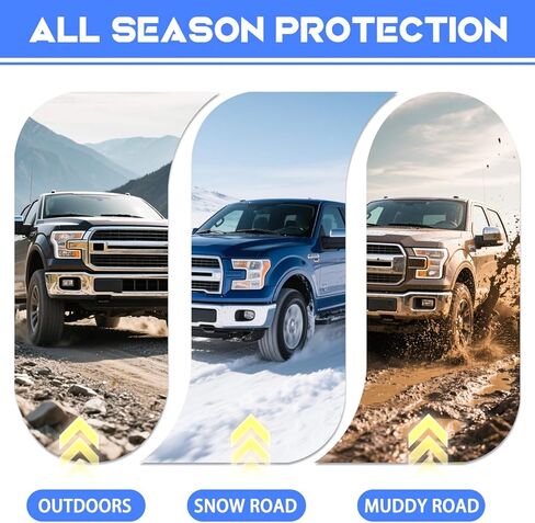 ترقية درع لوحة سبلاش من الفولاذ المنغنيز تحت الحفاضات مناسب لسيارة Ford F150 2015-2020، واقي الجزء السفلي من العادم، غير مناسب لطراز Raptor أو ديزل 3.0 لتر، يستبدل ML3Z-7222-D in Kuwait