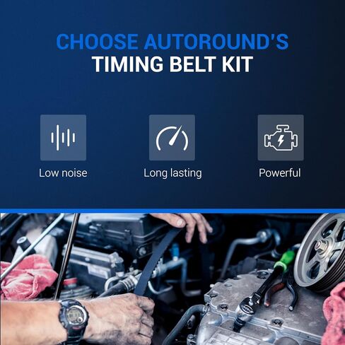 Autoround TKH002 Timing Belt Kit with Water Pump Compatible with Honda Accord 2003-2017/ Pilot 05-15/ Odyssey 05-17/ Ridgeline 06-14, Acura MDX/TL/RDX/TSX/RL, Saturn Vue 3.0L 3.5L 3.7L in Saudi Arabia