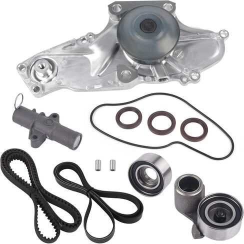 Autoround TKH002 Timing Belt Kit with Water Pump Compatible with Honda Accord 2003-2017/ Pilot 05-15/ Odyssey 05-17/ Ridgeline 06-14, Acura MDX/TL/RDX/TSX/RL, Saturn Vue 3.0L 3.5L 3.7L in Saudi Arabia