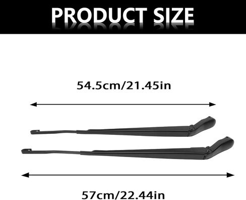 1 Pair Windshield Wiper Arm front Right and Left Side Fit for F-150 15-20, Expedition 18-23, F-250/350/450/550 Super Duty 17-22Replace FL3Z-17527-A FL3Z-17526-A in Saudi Arabia