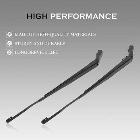 1 Pair Windshield Wiper Arm front Right and Left Side Fit for F-150 15-20, Expedition 18-23, F-250/350/450/550 Super Duty 17-22Replace FL3Z-17527-A FL3Z-17526-A in Saudi Arabia