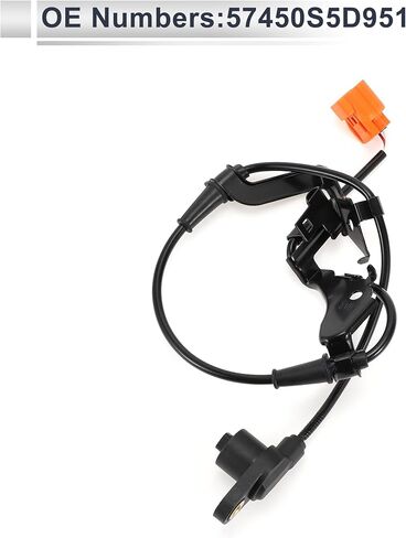 Front Right ABS Wheel Speed Senor for Honda Civic 2003-2005 L4 1.7L ABS Sensor Anti-lock Braking System Sensor No.57450S5D951 1 Pcs in Saudi Arabia