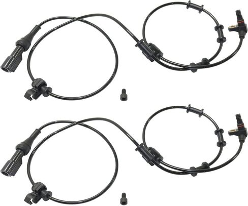 Garage-Pro ABS Wheel Speed Sensor Replacement for Ford Expedition 2003-2006 Lincoln Navigator 2003-2006 Front, Driver and Passenger Side Set of 2 Replaces# 2L1Z2C204CA in Saudi Arabia