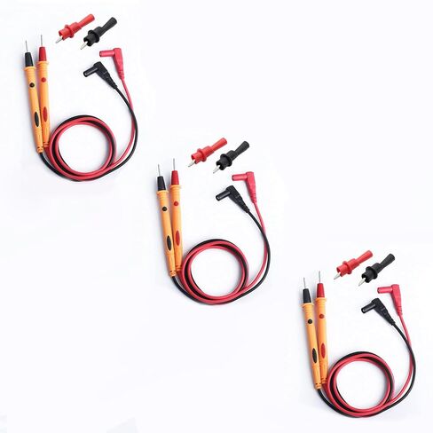 Multimeter , Precision Sharp Lead 1000V 20A Digital Multi Meter Clamp Tester probe test Probes Leads, Test Extension, Multimeter Accessories in Kuwait