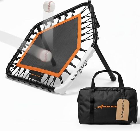 Volleyball Rebounder Net, Soccer Rebounder, Lacrosse Rebounder, Baseball Rebounder Net | Improve Pitching and Fielding Training, Spiking, Passing and Shooting Skills 4 x 4.5 Feet in Kuwait